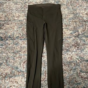 Lululemon Dark Olive Speed Up Tight